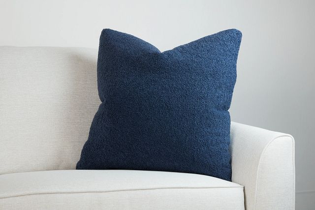 Henley Blue 24" Accent Pillow