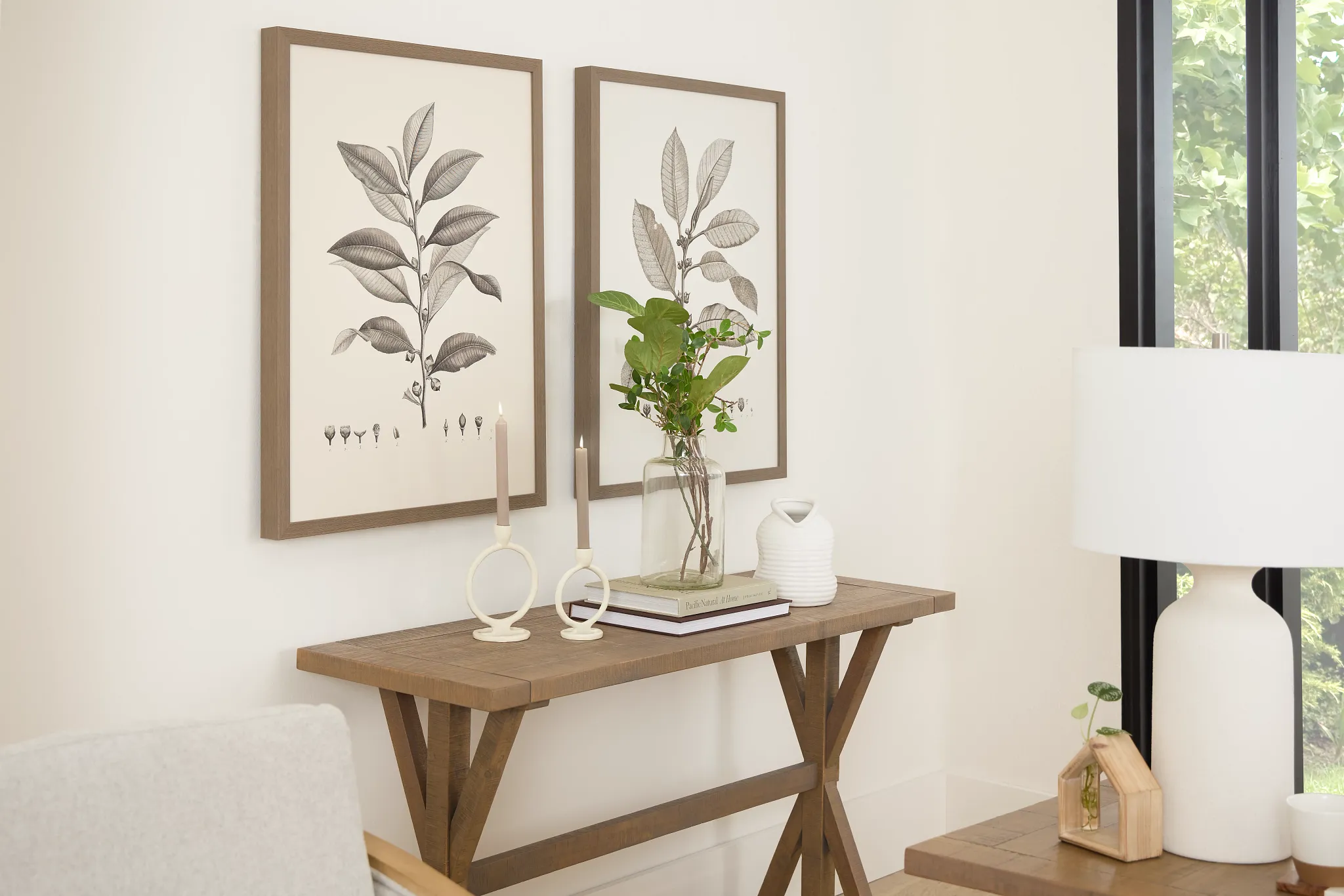 Joplin Light Tone Sofa Table