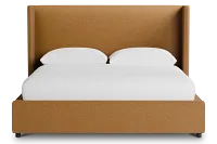 Captiva Elite Light Brown 48" Upholstered Shelter Bed