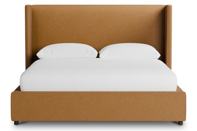Captiva Elite Light Brown 48" Upholstered Shelter Bed