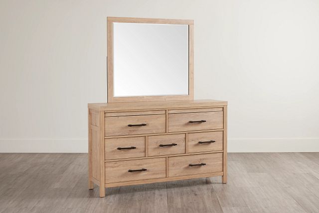 Layton Light Tone Dresser & Mirror