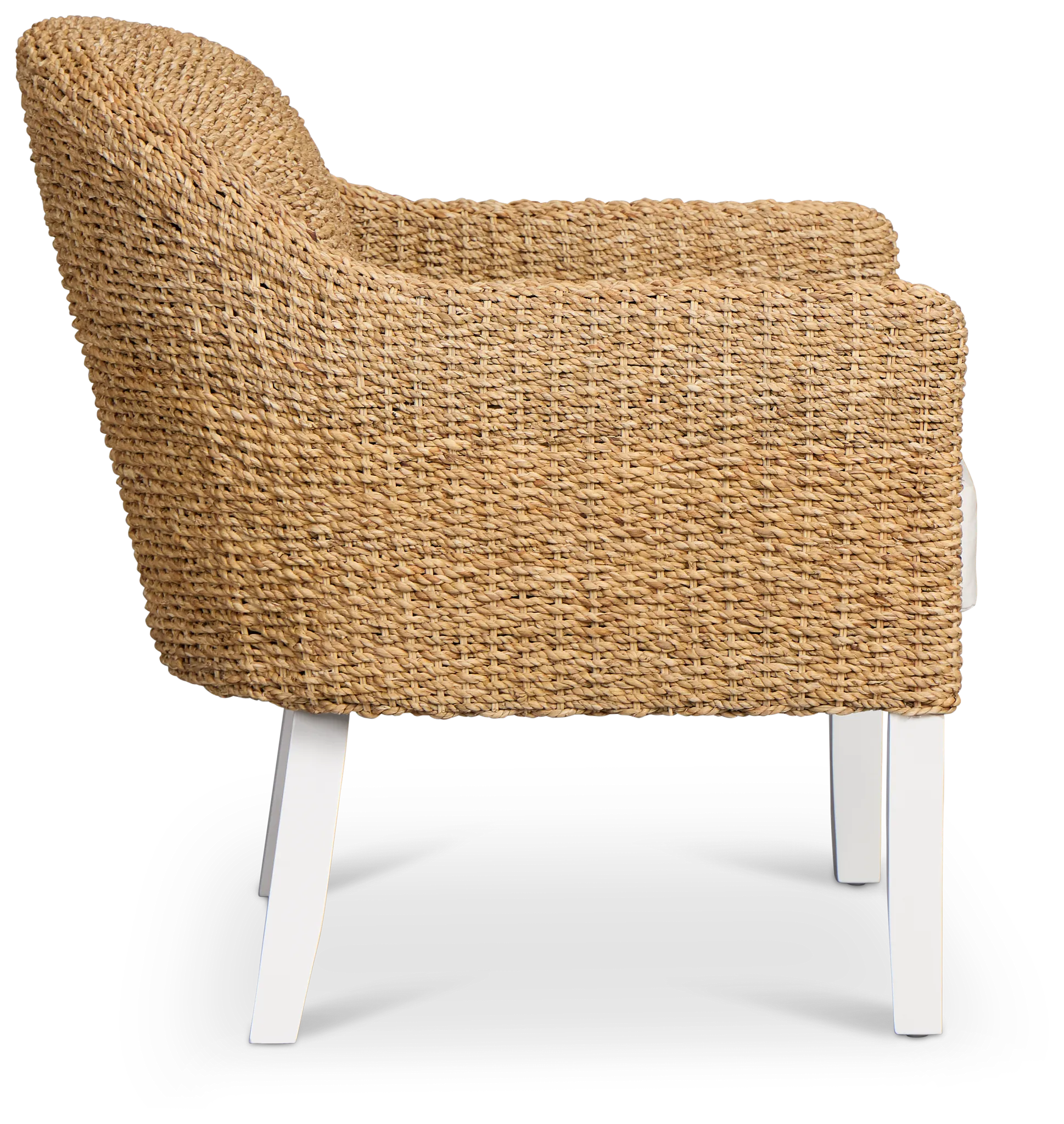 Marley Light Tone Woven Accent Chair