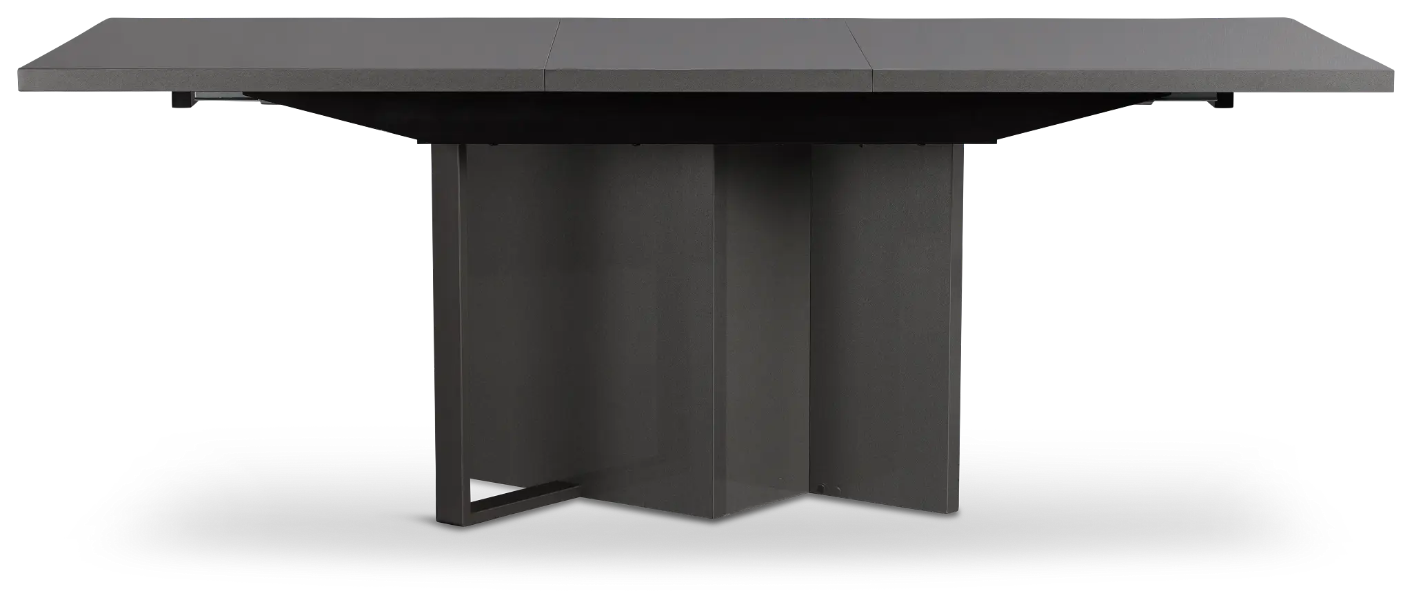 Oslo Gray Extension Rectangular Table Oslo Gray Extension Rectangular Table