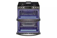 Lg 6937 Series Black Gas Range