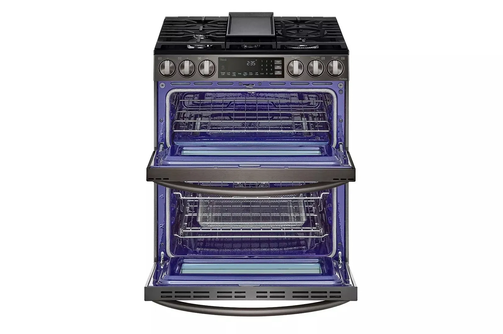 Lg 6937 Series Black Gas Range