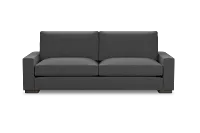 Edgewater Delray Dark Gray 96" Sofa W/ 2 Cushions