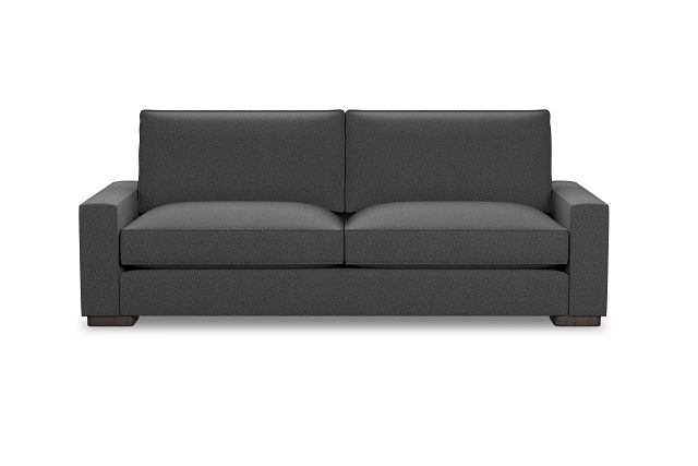 Edgewater Delray Dark Gray 96" Sofa W/ 2 Cushion (0)