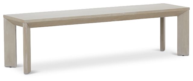 Destination Light Tone Dining Bench