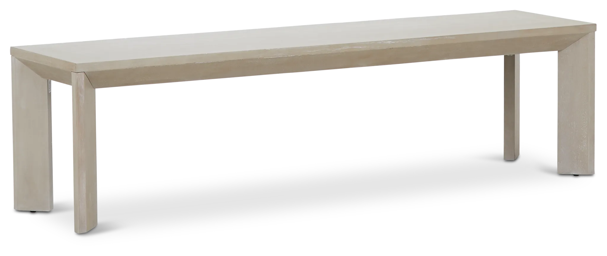 Destination Light Tone Dining Bench