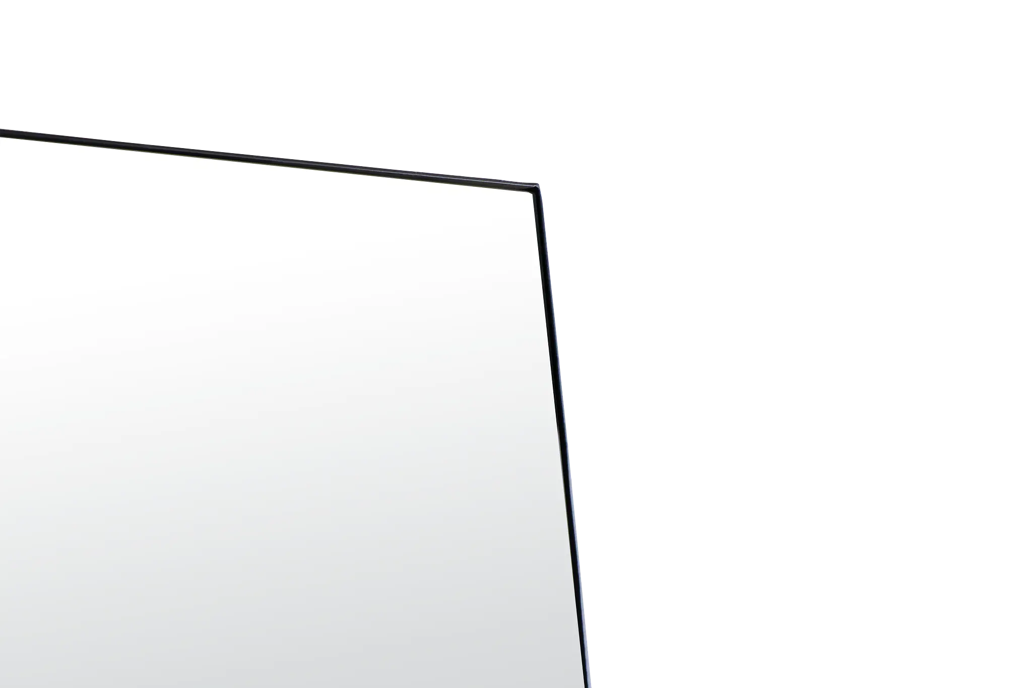 Kemi Black Metal Floor Mirror Kemi Black Metal Floor Mirror