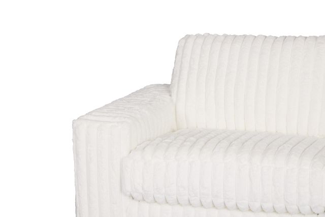 Teddy White Fabric Sofa