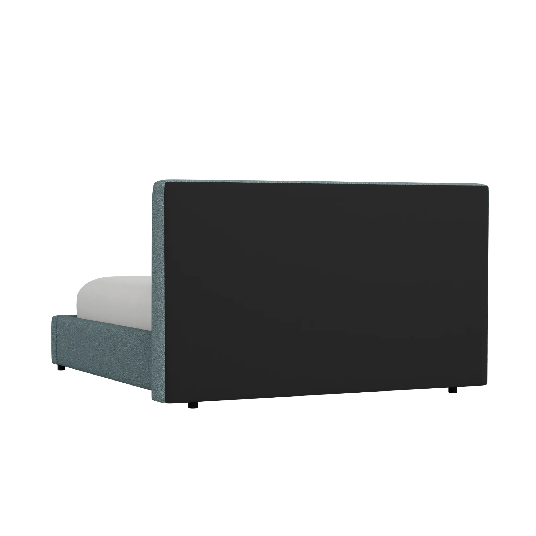 Grayton Sutton Blue 48" Upholstered Platform Bed Grayton Sutton Blue 48" Upholstered Platform Bed