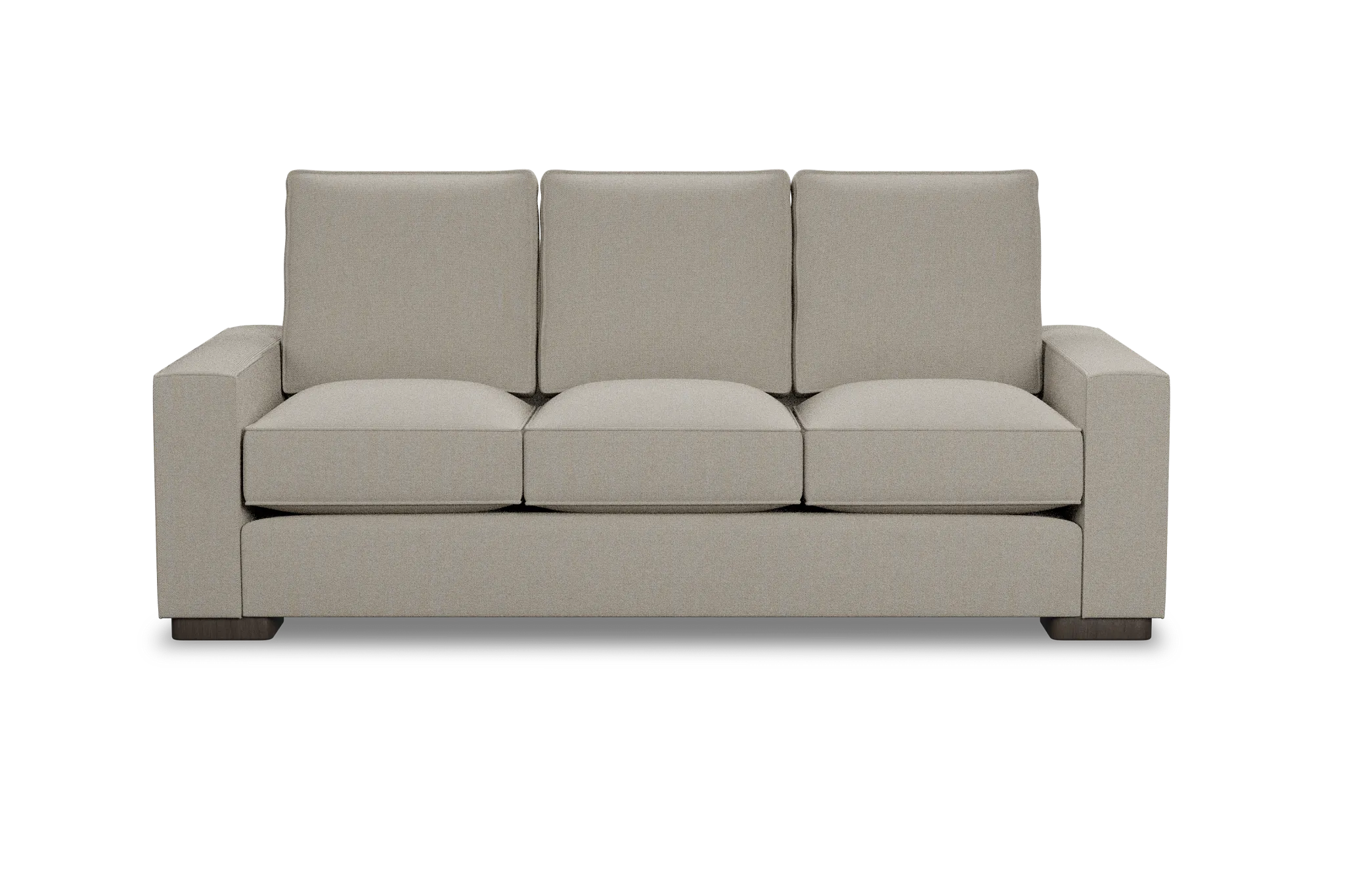 Edgewater Peyton Beige 84" Sofa W/ 3 Cushions