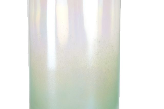 Cyra Teal Large Vase