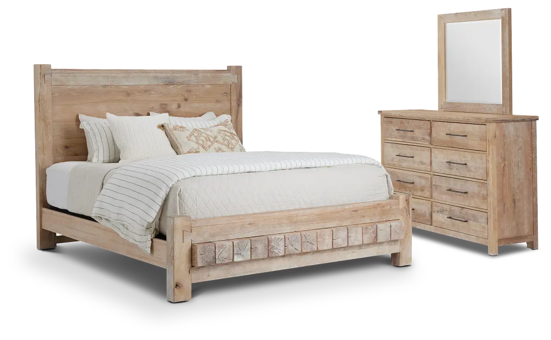 Salt Lake Light Tone Platform Bedroom Salt Lake Light Tone Platform Bedroom