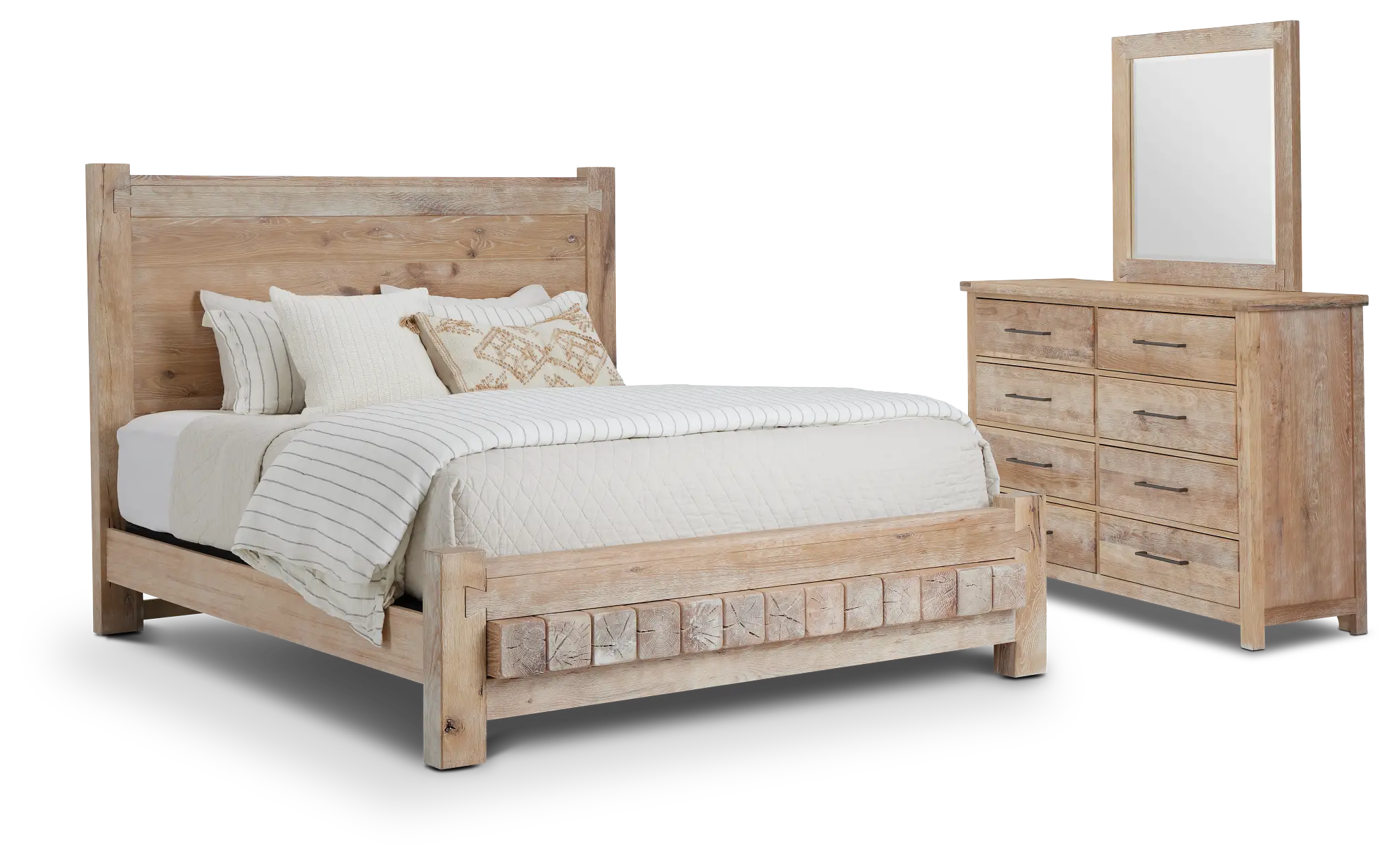 Salt Lake Light Tone Platform Bedroom Salt Lake Light Tone Platform Bedroom