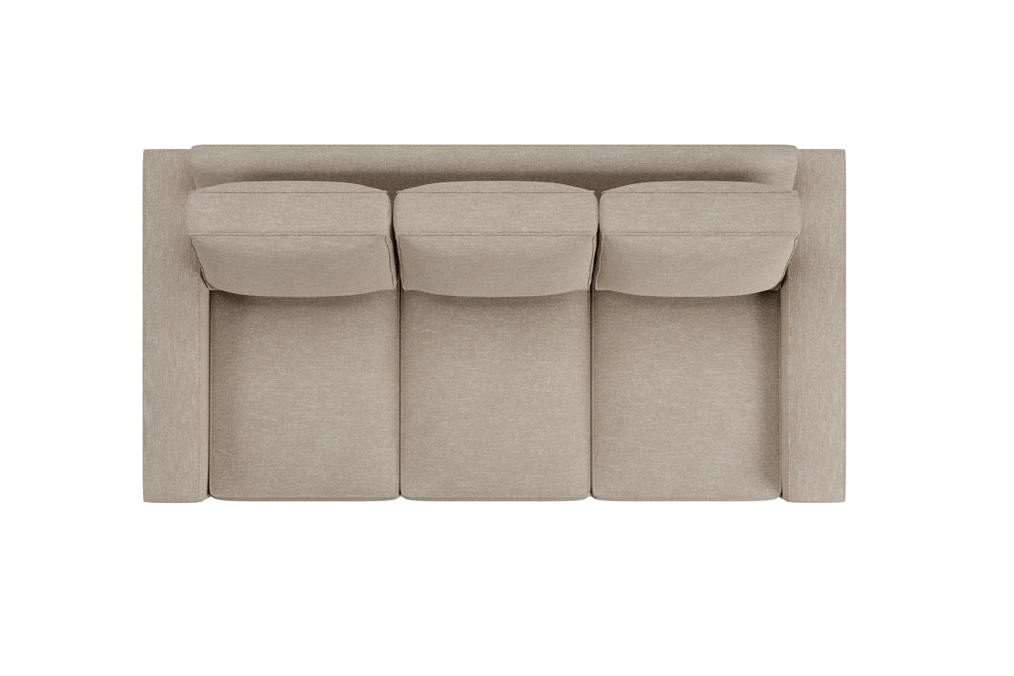 Edgewater Victory Taupe 84" Sofa W/ 3 Cushions Edgewater Victory Taupe 84" Sofa W/ 3 Cushions