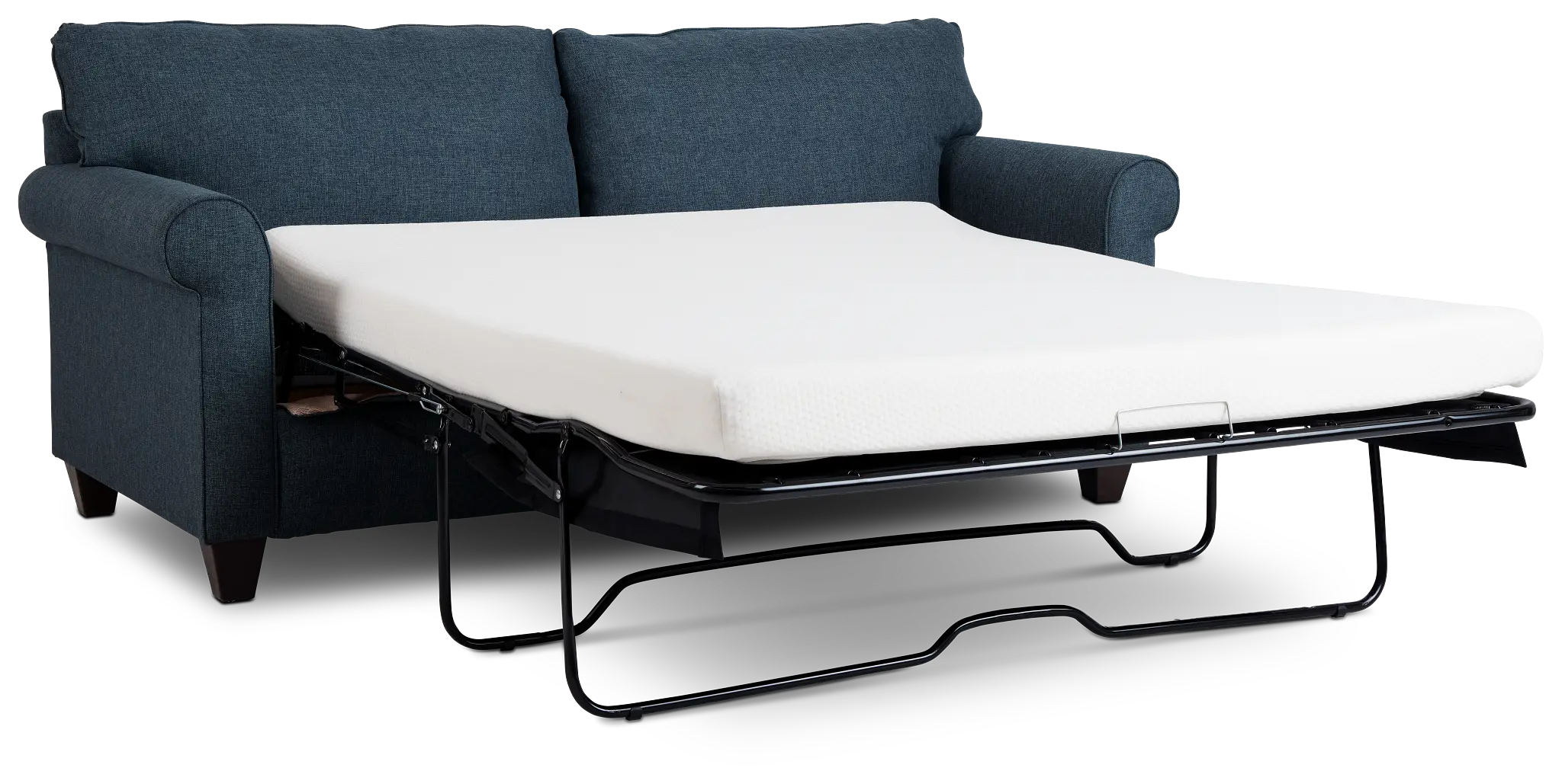 Cameron Blue Fabric Memory Foam Sleeper Cameron Blue Fabric Memory Foam Sleeper