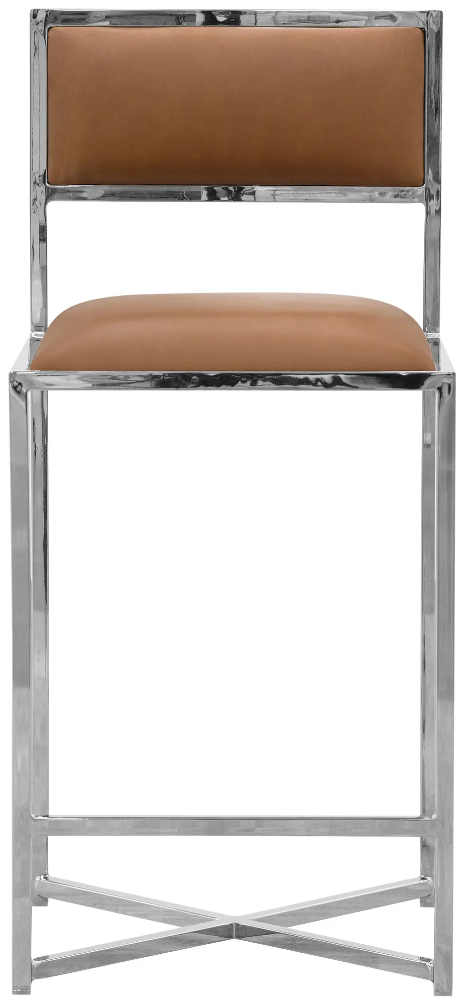 Amalfi Brown Stnl Steel 24" Barstool Amalfi Brown Stnl Steel 24" Barstool