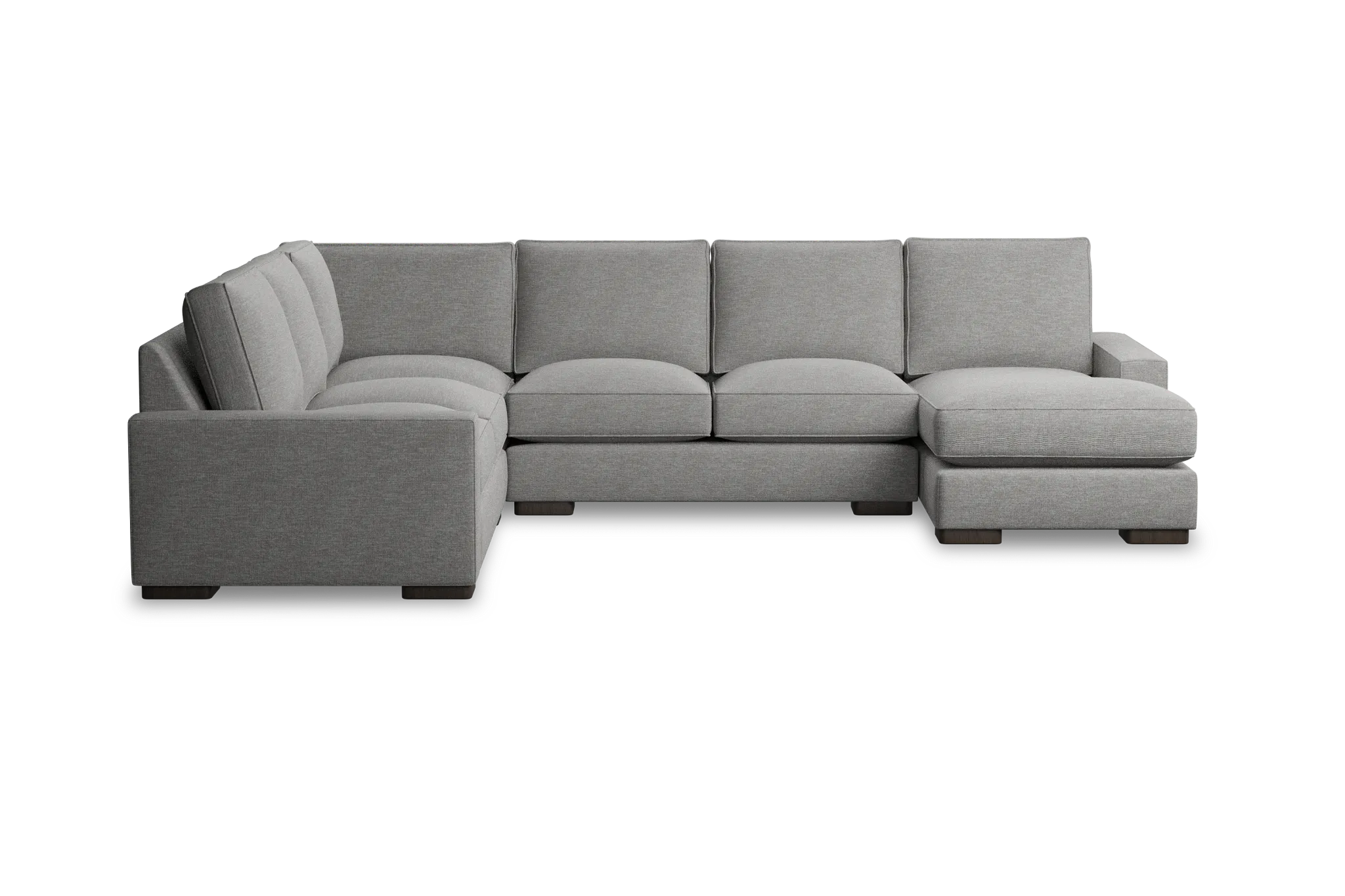 Edgewater Victory Gray Medium Right Chaise Sectional