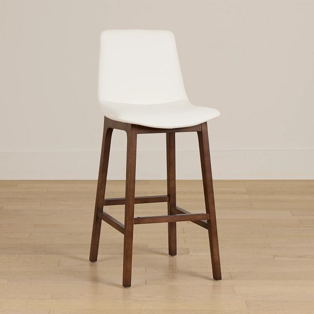 Hamilton Whitemicro 30" Upholstered Barstool