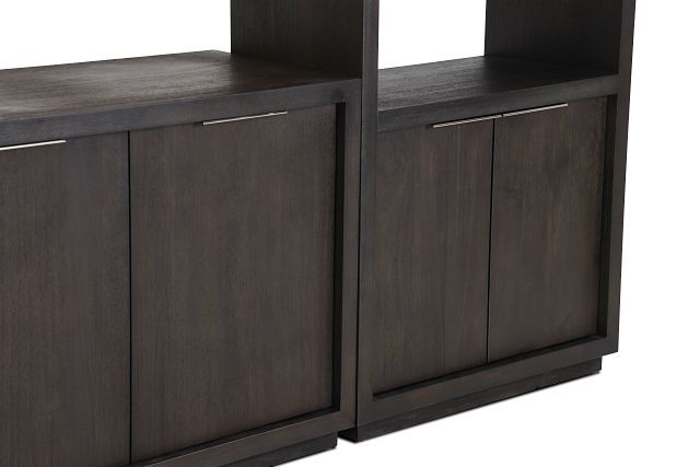 Madden Dark Tone Small Entertainment Wall