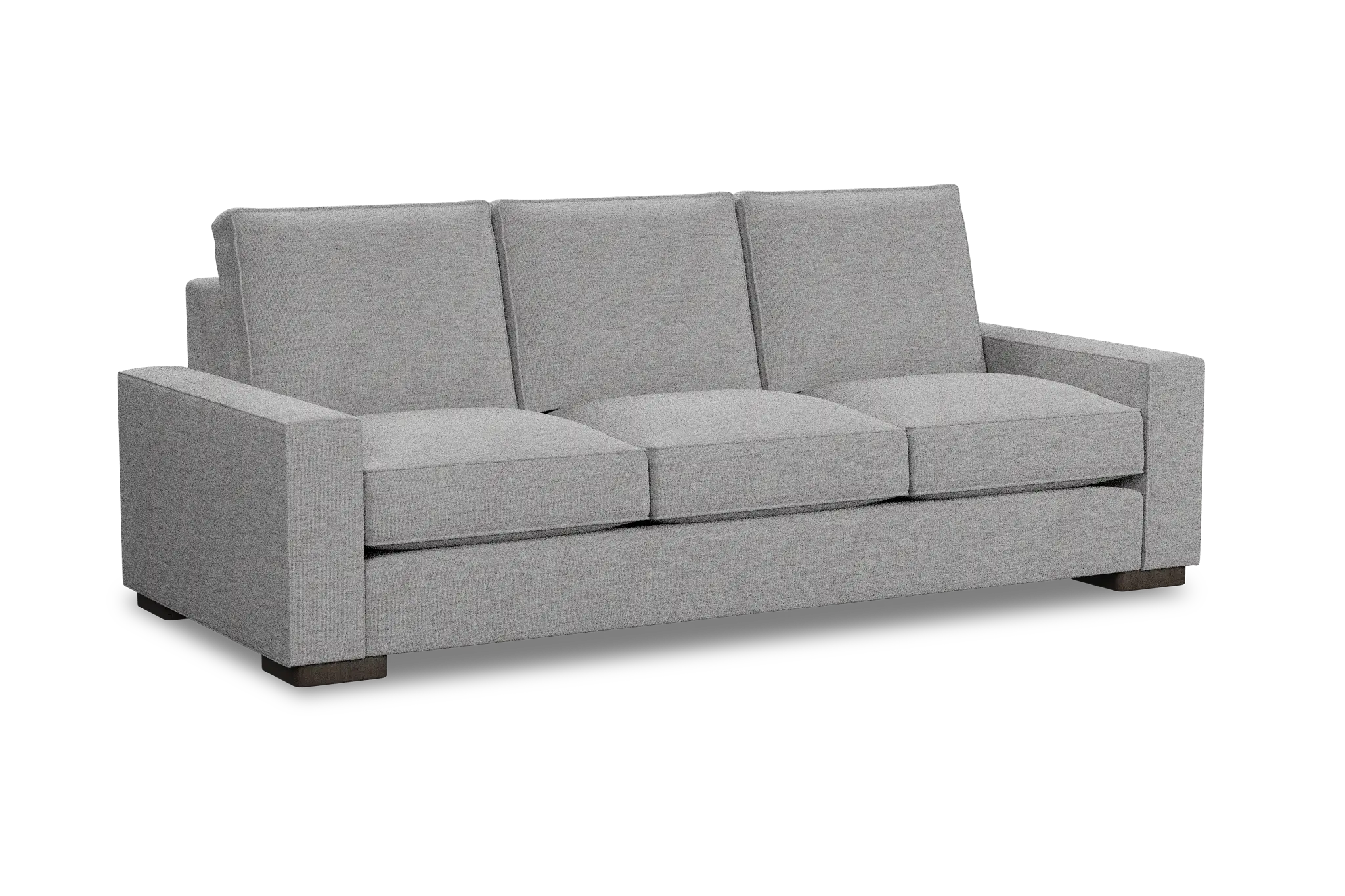 Edgewater Maguire Gray 96" Sofa W/ 3 Cushions Edgewater Maguire Gray 96" Sofa W/ 3 Cushions