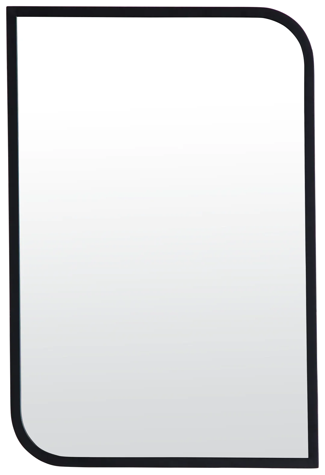 Analisa Black Square Mirror