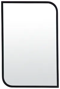 Analisa Black Square Mirror