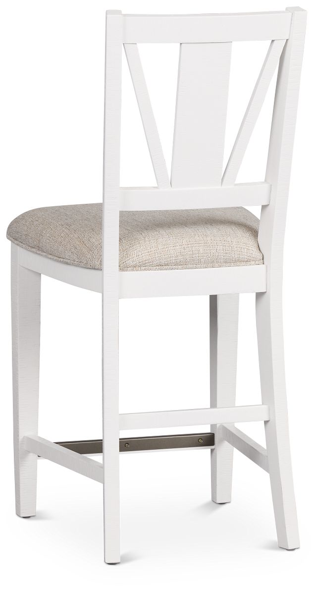 Heron Cove White 24" Barstool