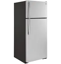 Ge 18 Series Stainless Steel Top Freezer Refrigerator