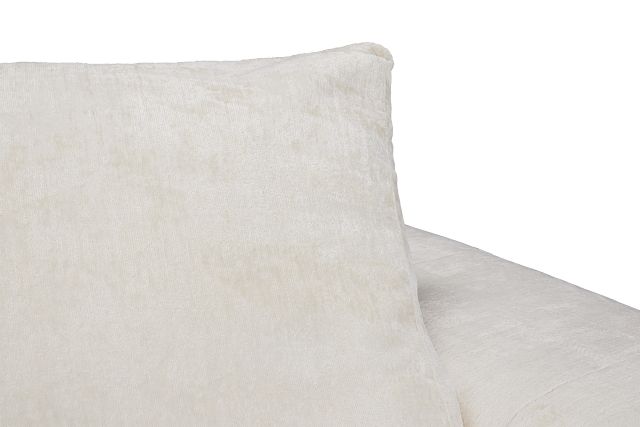 Skylar White Fabric Sofa