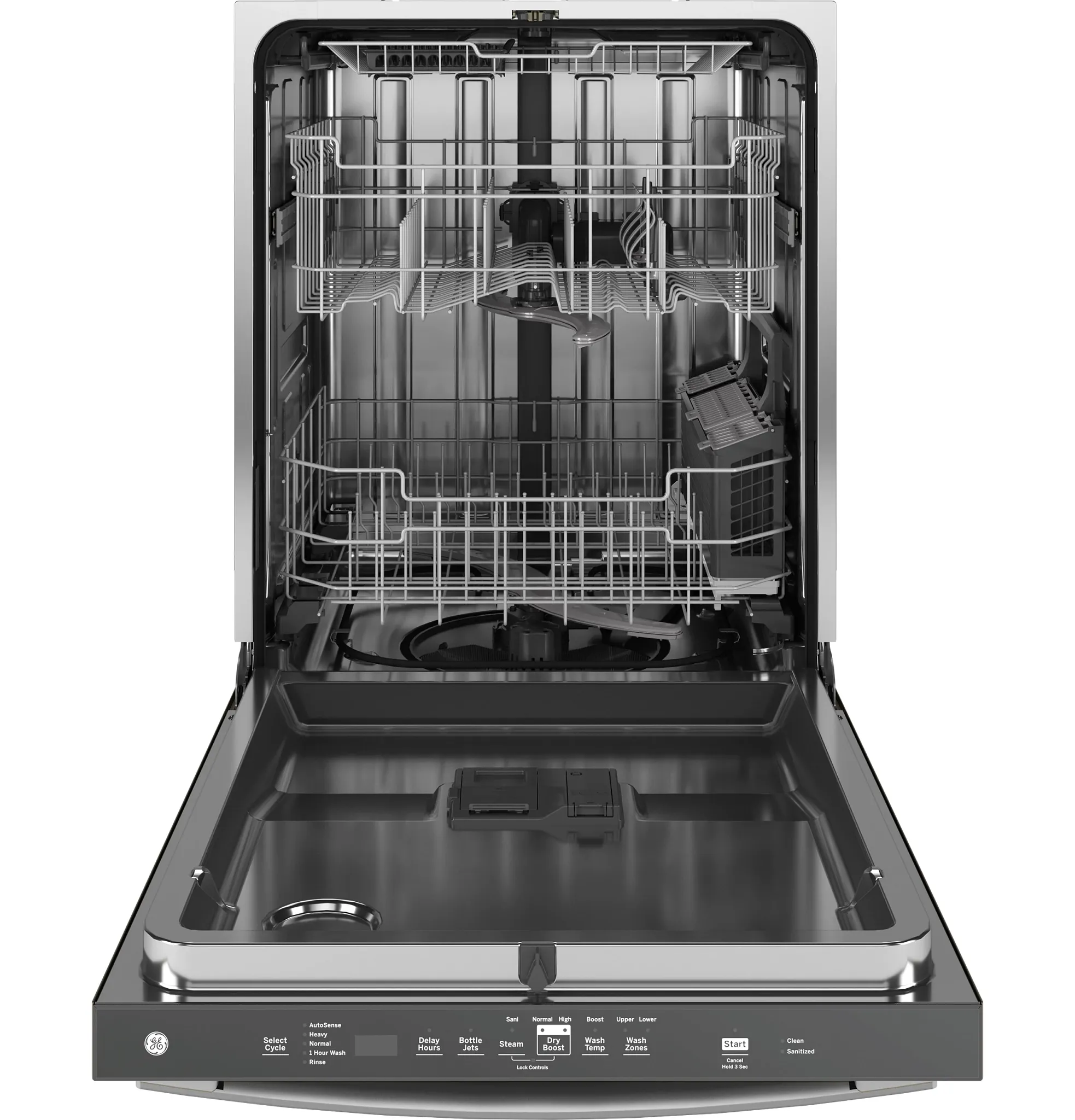 Ge 670 Series Stainless Steel Built In Dishwasher