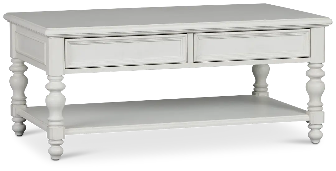 Savannah Ivory Storage Rectangular Coffee Table Savannah Ivory Storage Rectangular Coffee Table