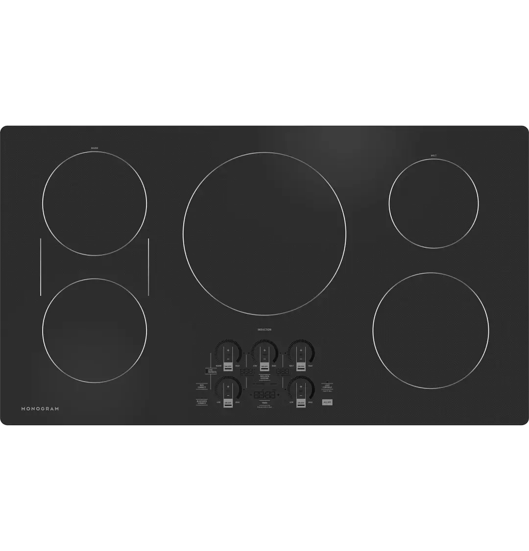 Monogram 36 Series Black 36" Electric Cook Top Monogram 36 Series Black 36" Electric Cook Top
