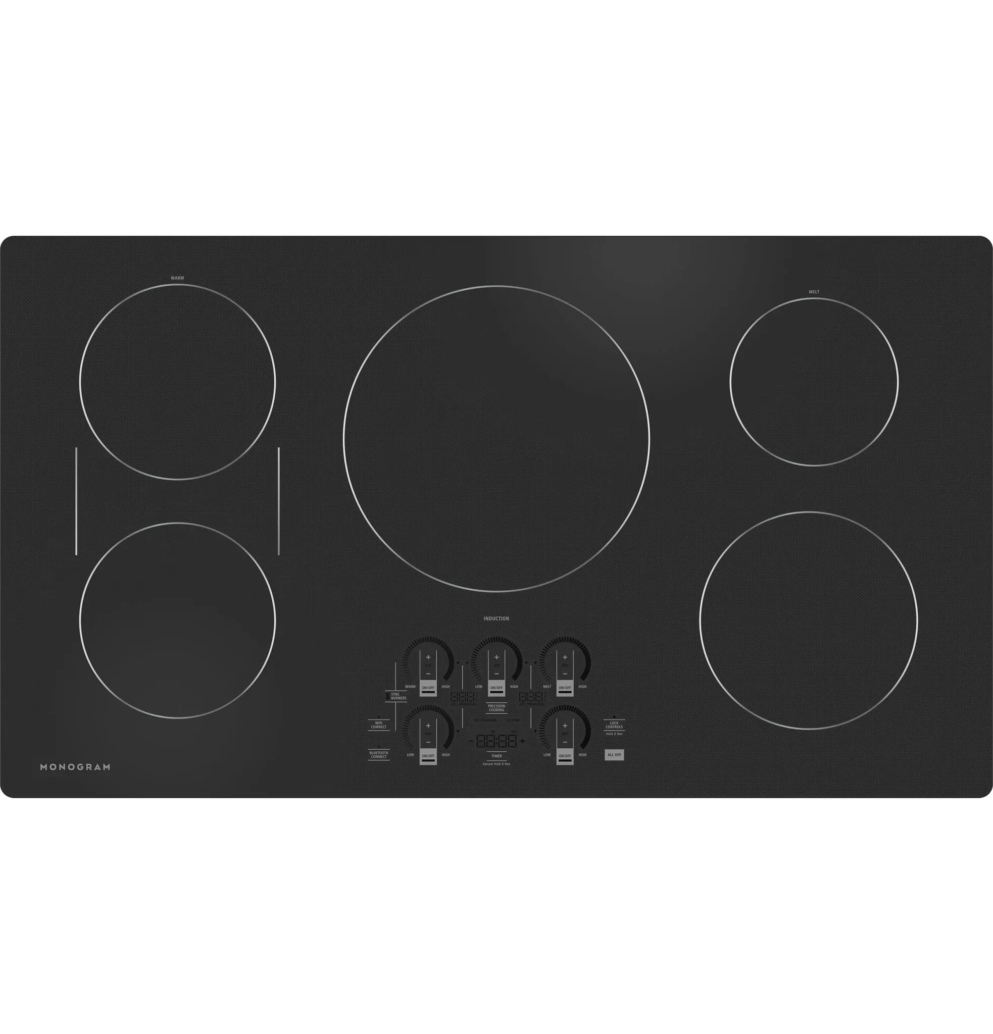 Monogram 36 Series Black 36" Electric Cook Top