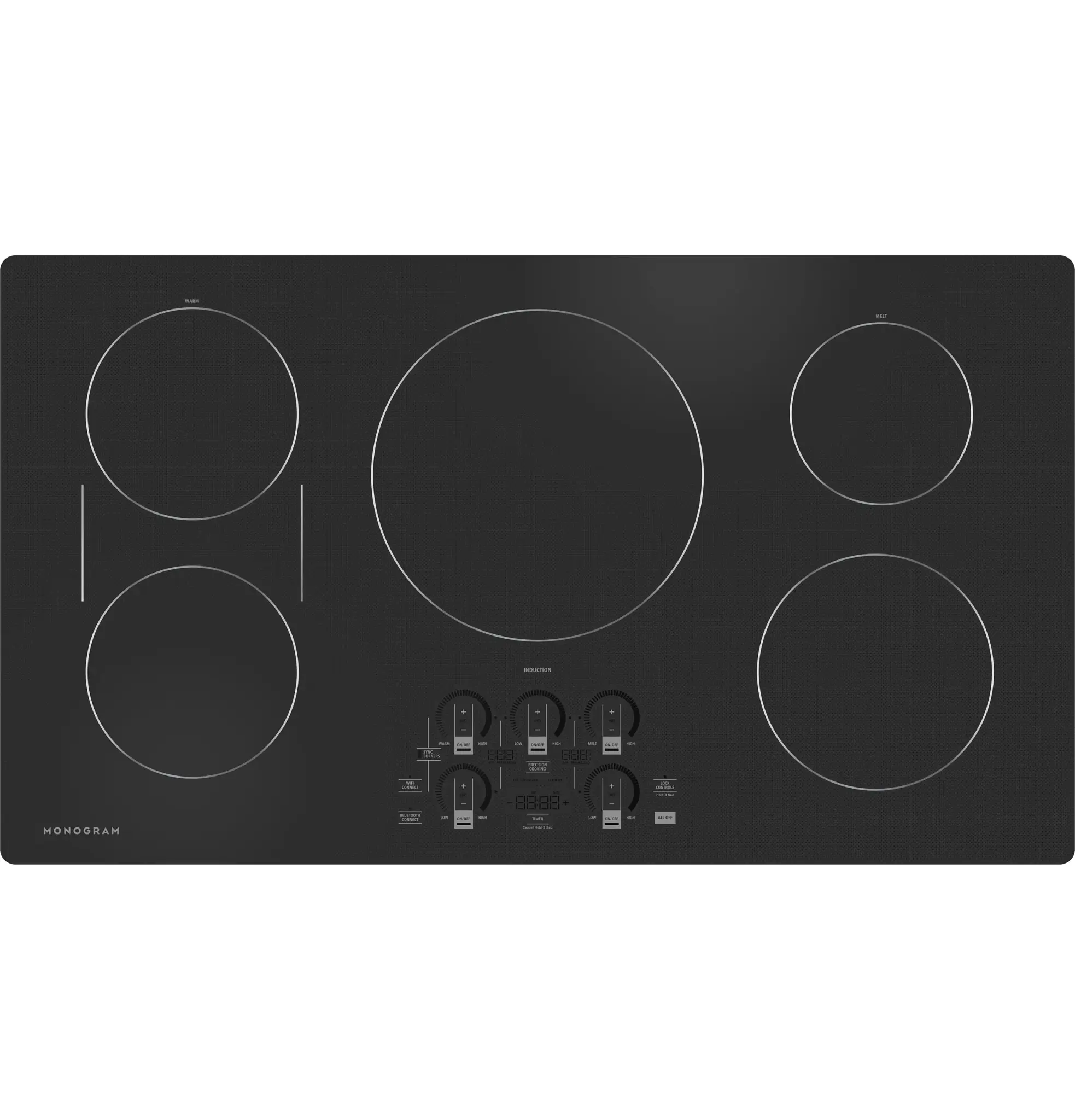 Monogram 36 Series Black 36" Electric Cook Top Monogram 36 Series Black 36" Electric Cook Top