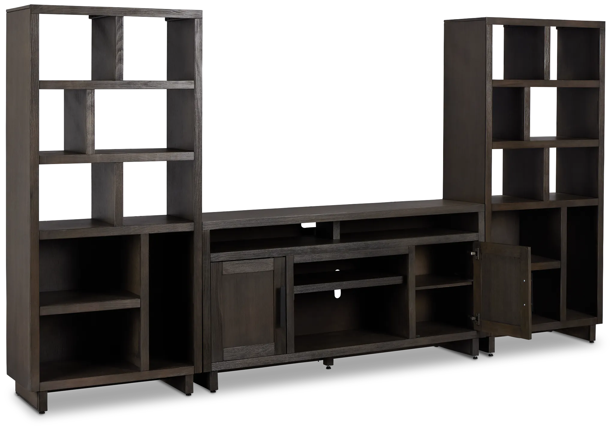 Richmond Gray 64" Open Pier Entertainment Wall