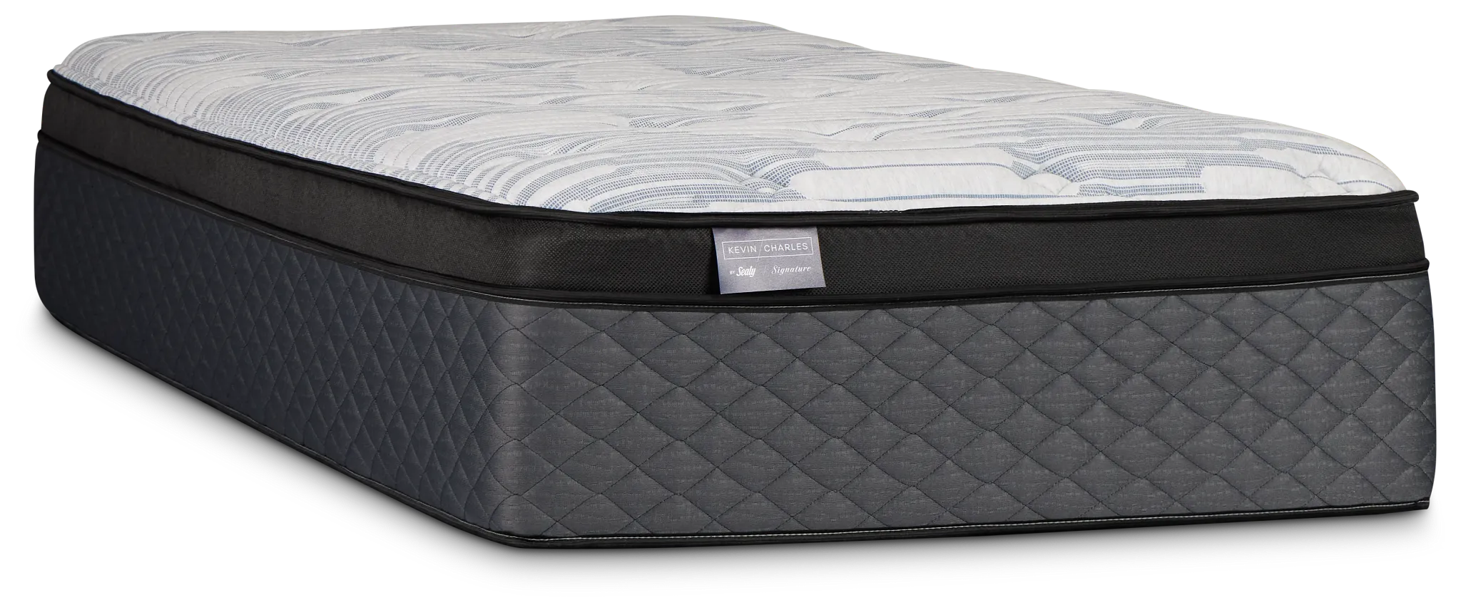 Kevin Charles By Sealy Signature 14" Plush Euro Top Mattress
