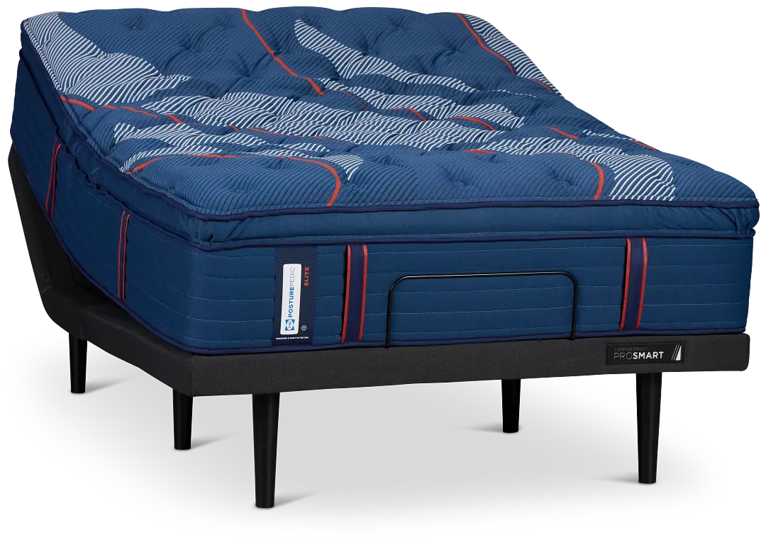 Posturepedic Elite Spring Albany 2 Soft Ergo Prosmart Adjustable Mattress Set Posturepedic Elite Spring Albany 2 Soft Ergo Prosmart Adjustable Mattress Set