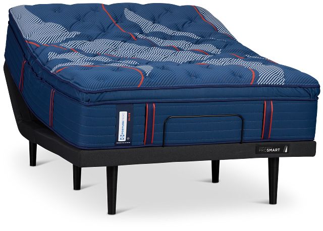 Posturepedic Elite Spring Albany 2 Soft Ergo Prosmart Adjustable Mattress Set