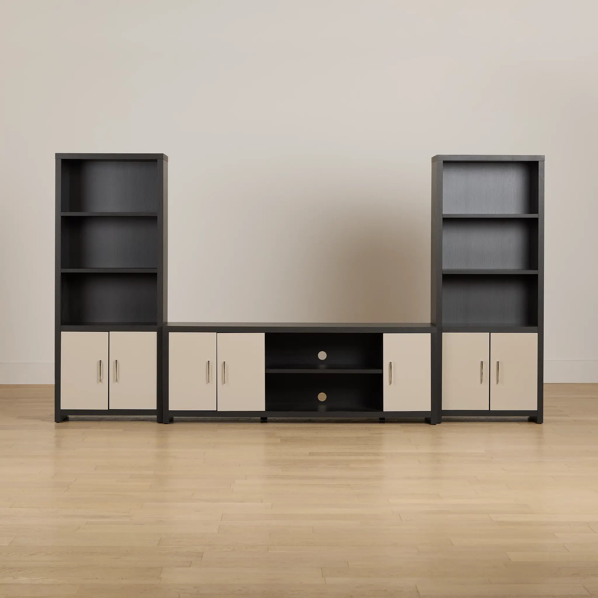 Pomona Gray Entertainment Wall Pomona Gray Entertainment Wall