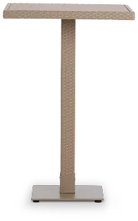 Lisbon Khaki Square Pub Table