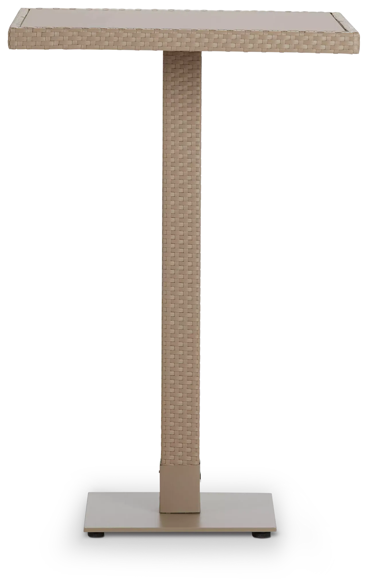 Lisbon Khaki Square Pub Table