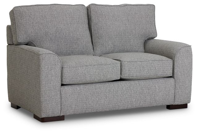 Austin Gray Fabric Loveseat