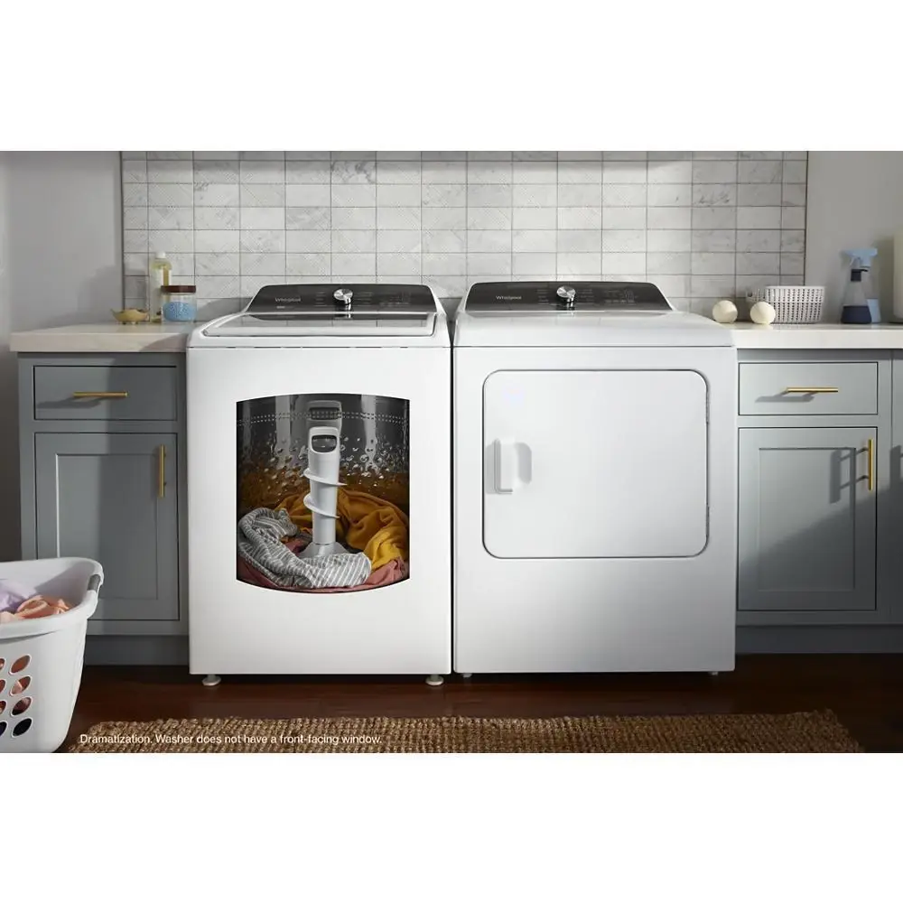 Whirlpool 5050 Series White Front Load Electric Dryer Whirlpool 5050 Series White Front Load Electric Dryer