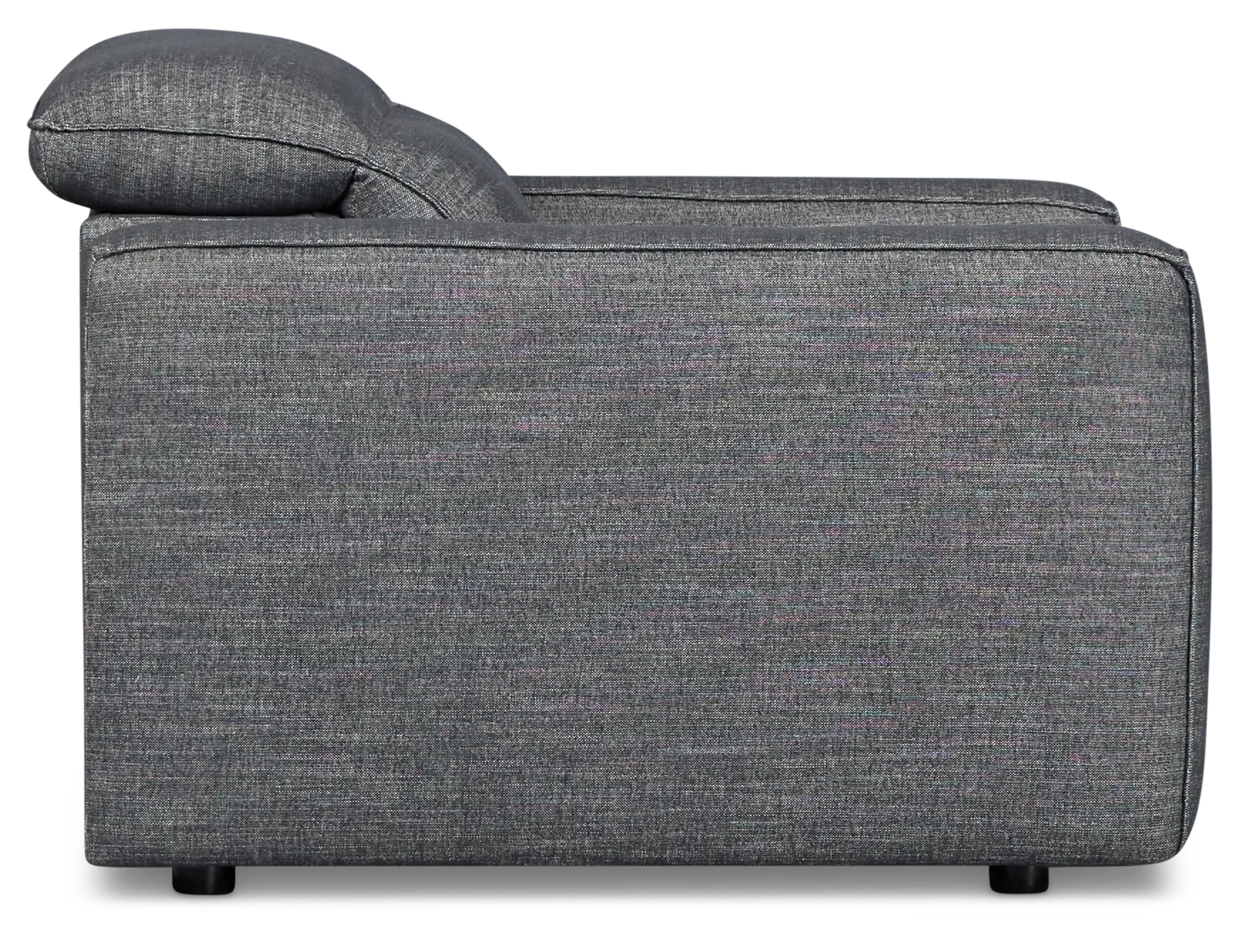 Ryland Dark Gray Fabric Power Recliner With Power Headrest Ryland Dark Gray Fabric Power Recliner With Power Headrest