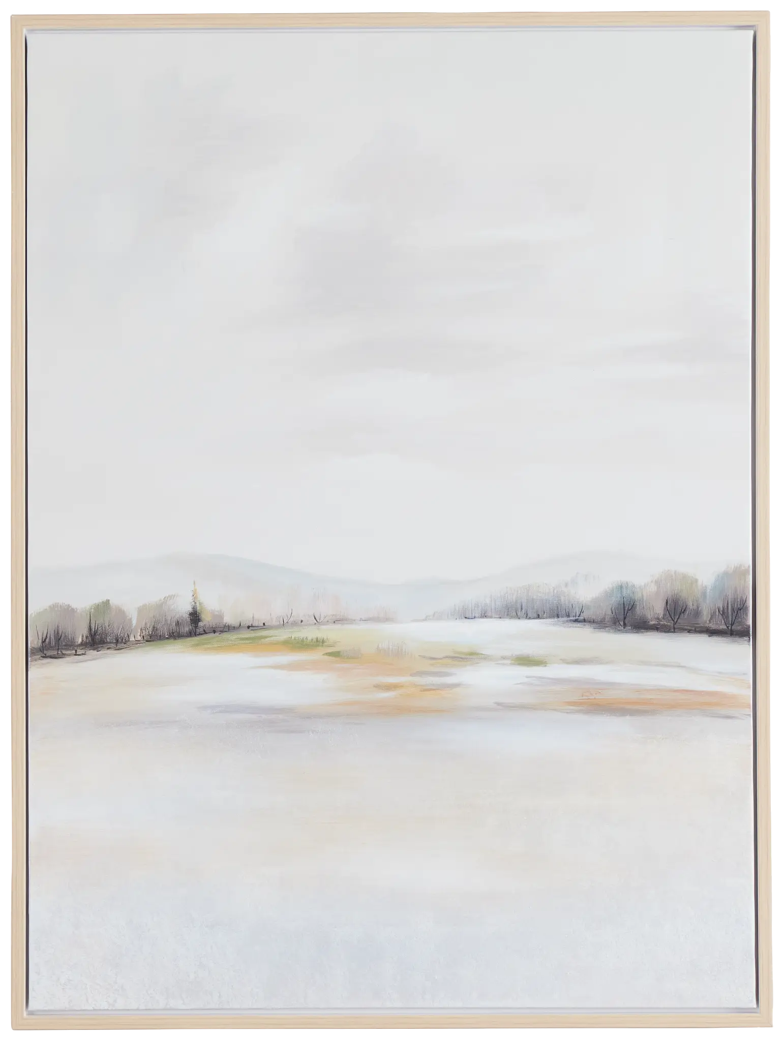 Daliah Light Gray Framed Wall Art Daliah Light Gray Framed Wall Art