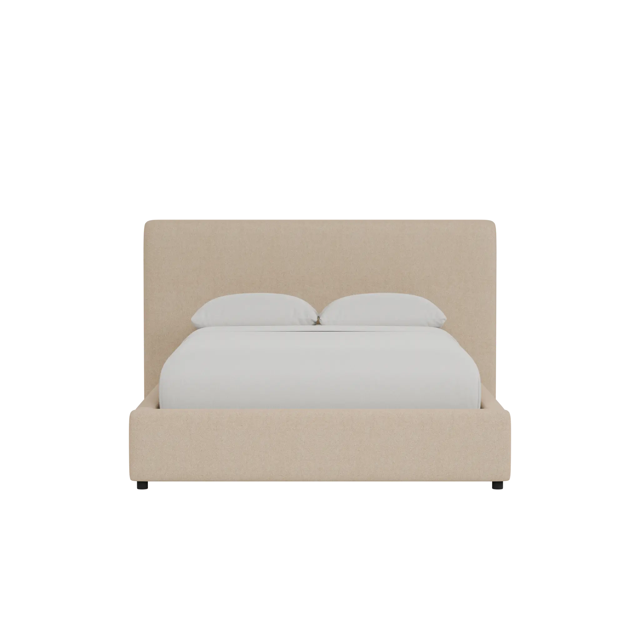 Grayton Elite Taupe 44" Upholstered Platform Bed Grayton Elite Taupe 44" Upholstered Platform Bed