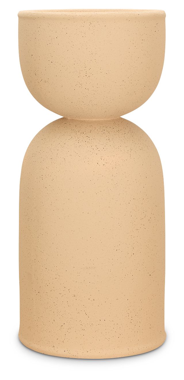 Kalder Beige Large Planter